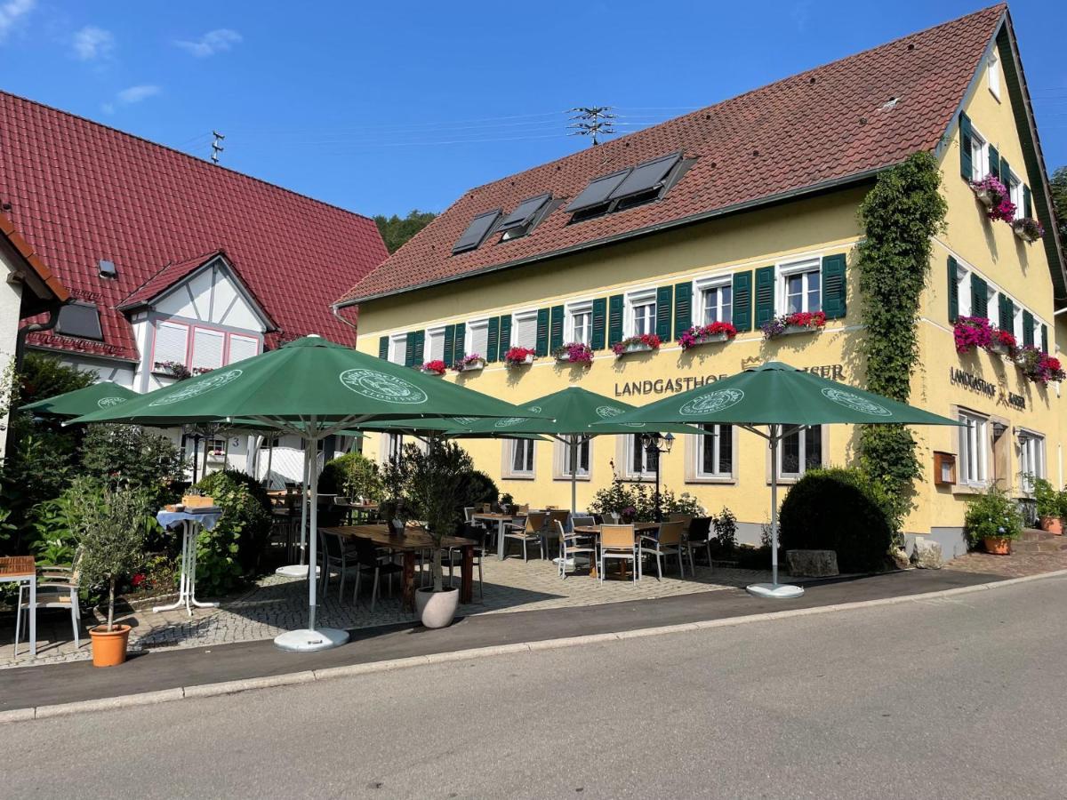 Landgasthof Kaiser Bieringen Bagian luar foto